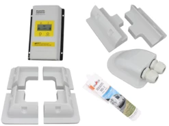 Installation Kit For Rigid Framed Solar Panels - 130W Max. - Dual Output Controller