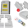 Installation Kit For Rigid Framed Solar Panels - 390W Max. - Dual Output Controller