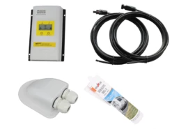 Installation Kit For Semi-Flexible Solar Panels - 260W Max. - Dual Output Controller