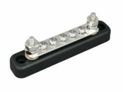 100A Busbar With 2 Studs & 5 Screw Terminals