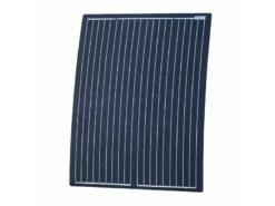 100W Monocrystalline Semi-Flexible Black Solar Panel - Rear Junction Box
