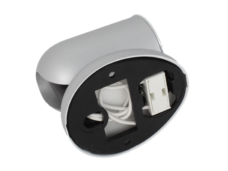 Tube 12V LED Spot Light - Plastic With Matt Silver Finish 2 Tube 12V LED Spot Light - Plastic With Matt Silver Finish - Image 2