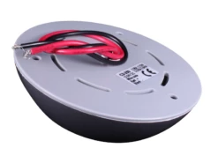 Push Button LED Ceiling Light With 3 Position Tilt - Matt Silver Housing (Cool White) -12Volt Planet Sales Store 12v 24V Push button LED ceiling light with eyeball swivel matt silver housing cool white front5B25D