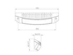 Labcraft Scenelite S17 Waterproof Exterior LED Light - White (10-32V) -12Volt Planet Sales Store 12v 24v Labcraft Scenelite S17 Exterior LED Light White Motorhomes Campervans Caravans5B35D