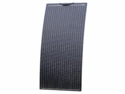 160W Monocrystalline Semi-Flexible Black Solar Panel
