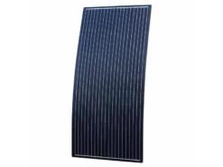 160W Monocrystalline Semi-Flexible Black Solar Panel - Rear Junction Box