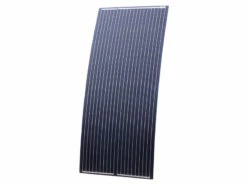 180W Monocrystalline Semi-Flexible Black Solar Panel - Rear Junction Box