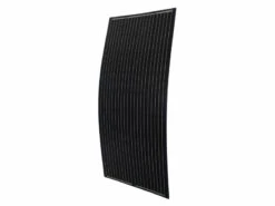 200W Monocrystalline Semi-Flexible Black Solar Panel - Rear Junction Box