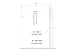 Photonic Universe 250W Monocrystalline Rigid Framed Solar Panel 5 Photonic Universe 250W Monocrystalline Rigid Framed Solar Panel -12Volt Planet Sales Store 250W Solar Panel5B25D