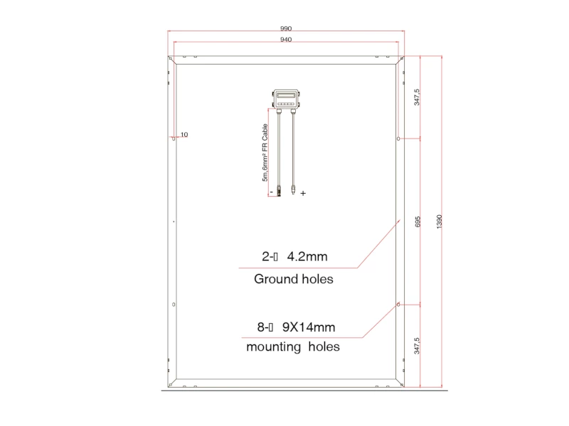 Photonic Universe 250W Monocrystalline Rigid Framed Solar Panel 3 Photonic Universe 250W Monocrystalline Rigid Framed Solar Panel - Image 3