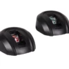 Attwood Light Armor LED Navigation Sidelight Pair - Oval Black Composite Housing - 2NM