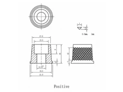 Battery Terminal Adaptors - M8 Female To SAE Round Tapered Posts -12Volt Planet Sales Store Battery terminal adaptors M8 female to SAE round tapered posts5B35D