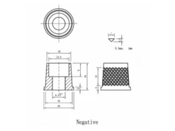 Battery Terminal Adaptors - M8 Female To SAE Round Tapered Posts -12Volt Planet Sales Store Battery terminal adaptors M8 female to SAE round tapered posts5B45D