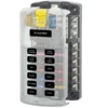 Blue Sea Systems 5026 ST Blade Fuse Block - 12 Circuits With Negative Busbar & Cover