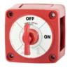 Blue Sea Systems 6005 M-Series Mini On-Off Battery Switch With Key - Red