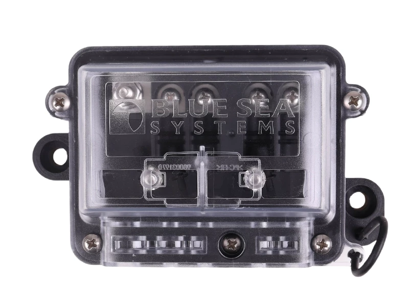 Blue Sea Systems 2356 Water-Resistant 100A Busbar With Screw Cover 3 Blue Sea Systems 2356 Water-Resistant 100A Busbar With Screw Cover - Image 3