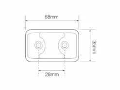 Compact Rear Marker Light - Red (35 Series) 5 Compact Rear Marker Light - Red (35 Series) -12Volt Planet Sales Store Compact Rear Marker Light 35 Series5B25D