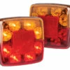 Compact Stop Tail Indicator Reflector Light - Twin Pack (98 Series)