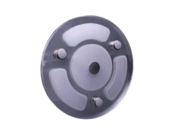 Dimatec 100mm Dia. Slimline 'Touch' LED Ceiling Light - Blue & White