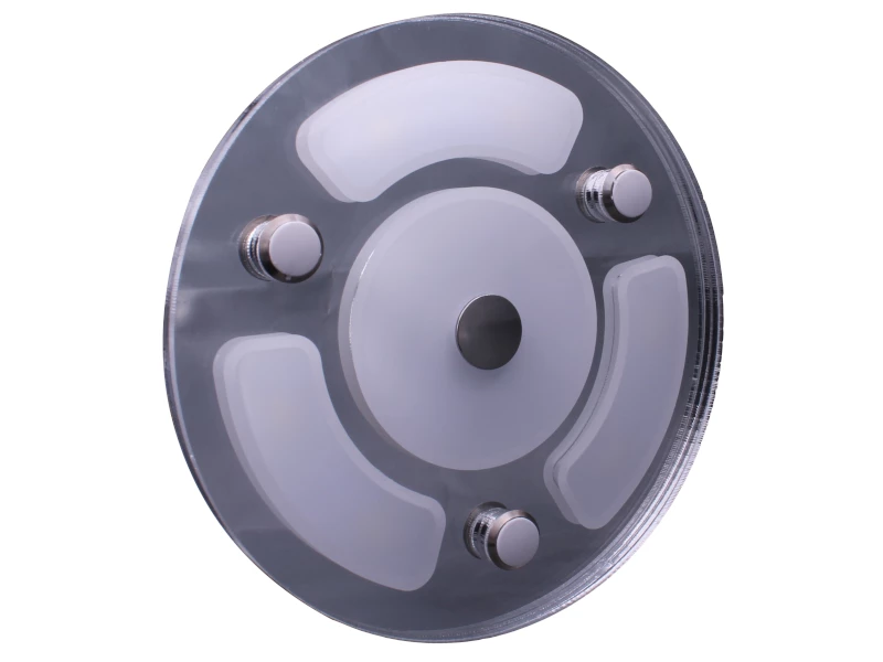 Dimatec 130mm Dia. Slimline 'Touch' LED Ceiling Light - Blue & White 1 Dimatec 130mm Dia. Slimline 'Touch' LED Ceiling Light - Blue & White