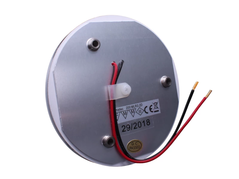 Dimatec 130mm Dia. Slimline 'Touch' LED Ceiling Light - Blue & White 2 Dimatec 130mm Dia. Slimline 'Touch' LED Ceiling Light - Blue & White - Image 2