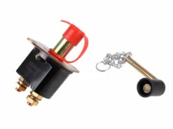 Durite Battery Isolator ON/OFF Switch With Removable Key - 250A 24V