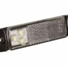 Low Profile Front Marker/Reflector Light - White (129 Series)
