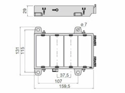 4-Way Module Housing -12Volt Planet Sales Store MTA 4 way module housing5B25D
