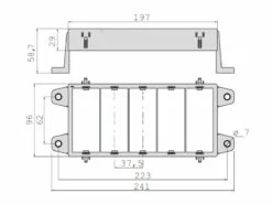 5-Way Module Housing -12Volt Planet Sales Store MTA 5 way module housing5B25D