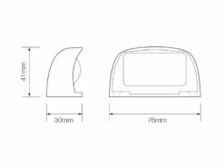 Number Plate Light (35 Series) -12Volt Planet Sales Store Number plate light 35 Series5B35D