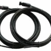 Pair Of 2.5mm² Single Core Solar Cables With MC4-Compatible Connectors - 5m Length