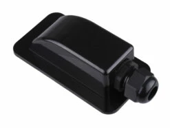 Waterproof Single Cable Entry Gland For 3-7mm Diameter Cable (Black)