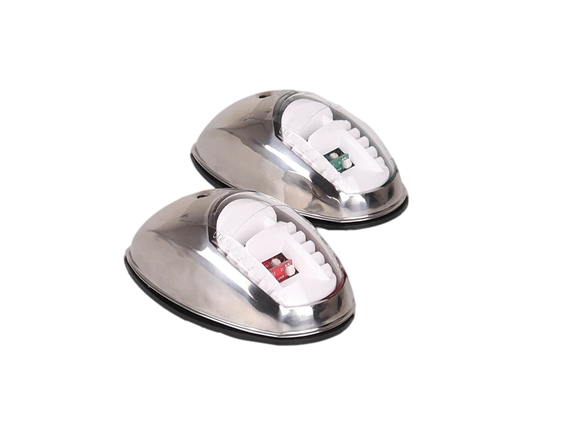 Talamex LED Navigation Sidelight Pair - Stainless Steel Housing - 2NM 1 Talamex LED Navigation Sidelight Pair - Stainless Steel Housing - 2NM