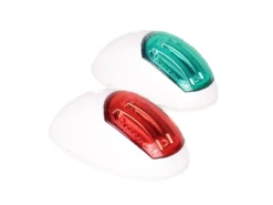 Talamex LED Navigation Sidelight Pair - White Housing - 2NM