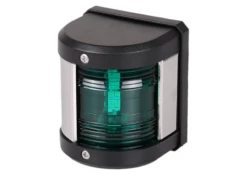 Talamex LED Starboard Navigation Light - Black Housing - 1NM