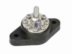 VTE 160A, 8 Point Power Post - 7.9mm Dia. Stud - Black