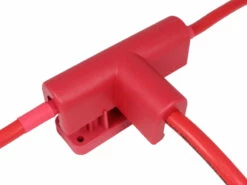 VTE 700A 3 Point High Amperage Terminal Busbar - Red -12Volt Planet Sales Store VTE 3 Point High Amperage Terminal Busbar 700A Red5B25D