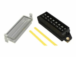 Standard Blade Fuse Box (Panel Mounted) - 8 Way -12Volt Planet Sales Store standard blade fuse box underside terminals 8 way5B25D