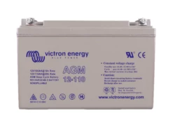 Victron AGM Deep Cycle Battery - 12V / 110Ah (M8 Female Terminals)